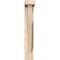 Ekena Millwork Traditional Block Smooth Bracket w/ Offset Brace, Douglas Fir, 3 1/2"W x 14"D x 22"H BKT0402X14X22TRA05SDF - alternate 4